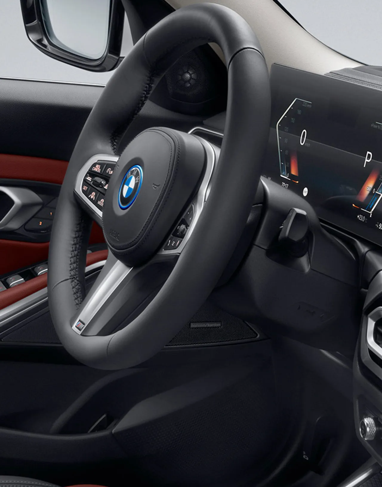 BMW i3 eDrive 35L — bord și consolă centrală — ECOMOTION în Chișinău