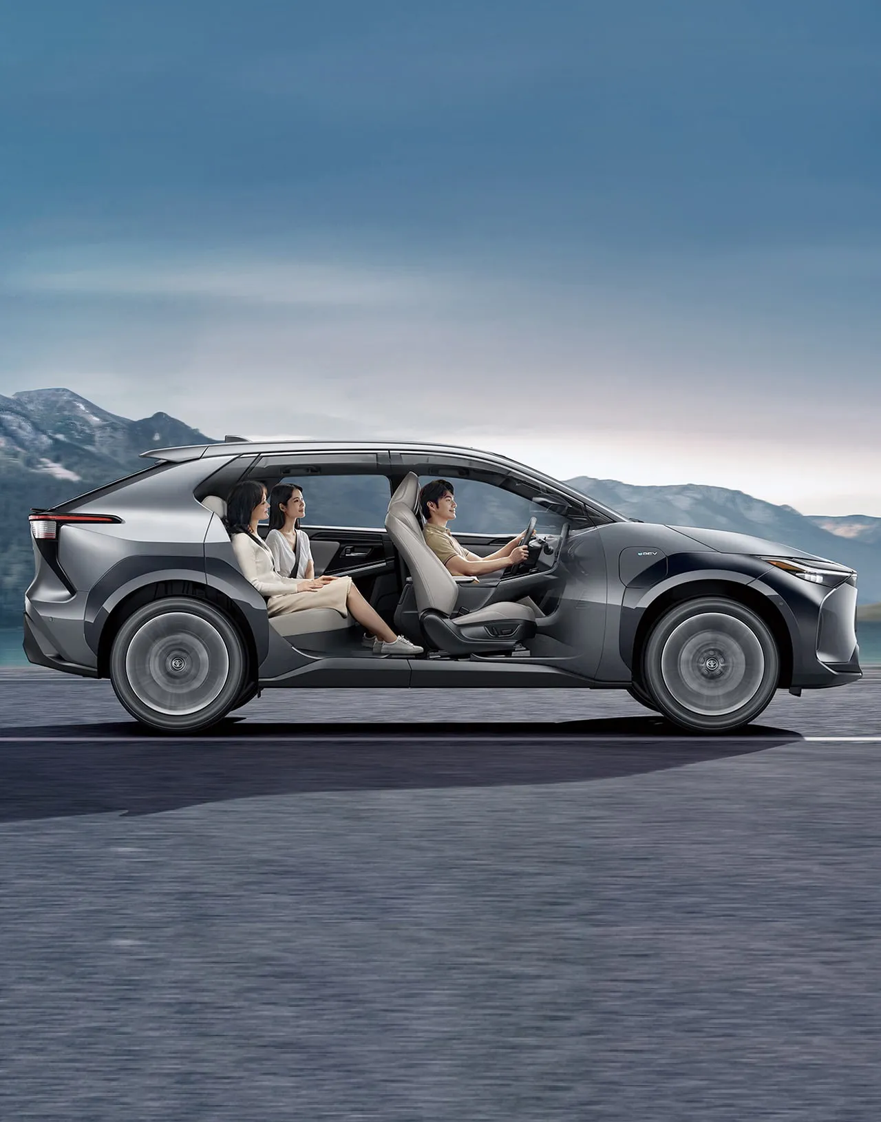 Toyota bZ4x Elite — interior — ECOMOTION în Chișinău