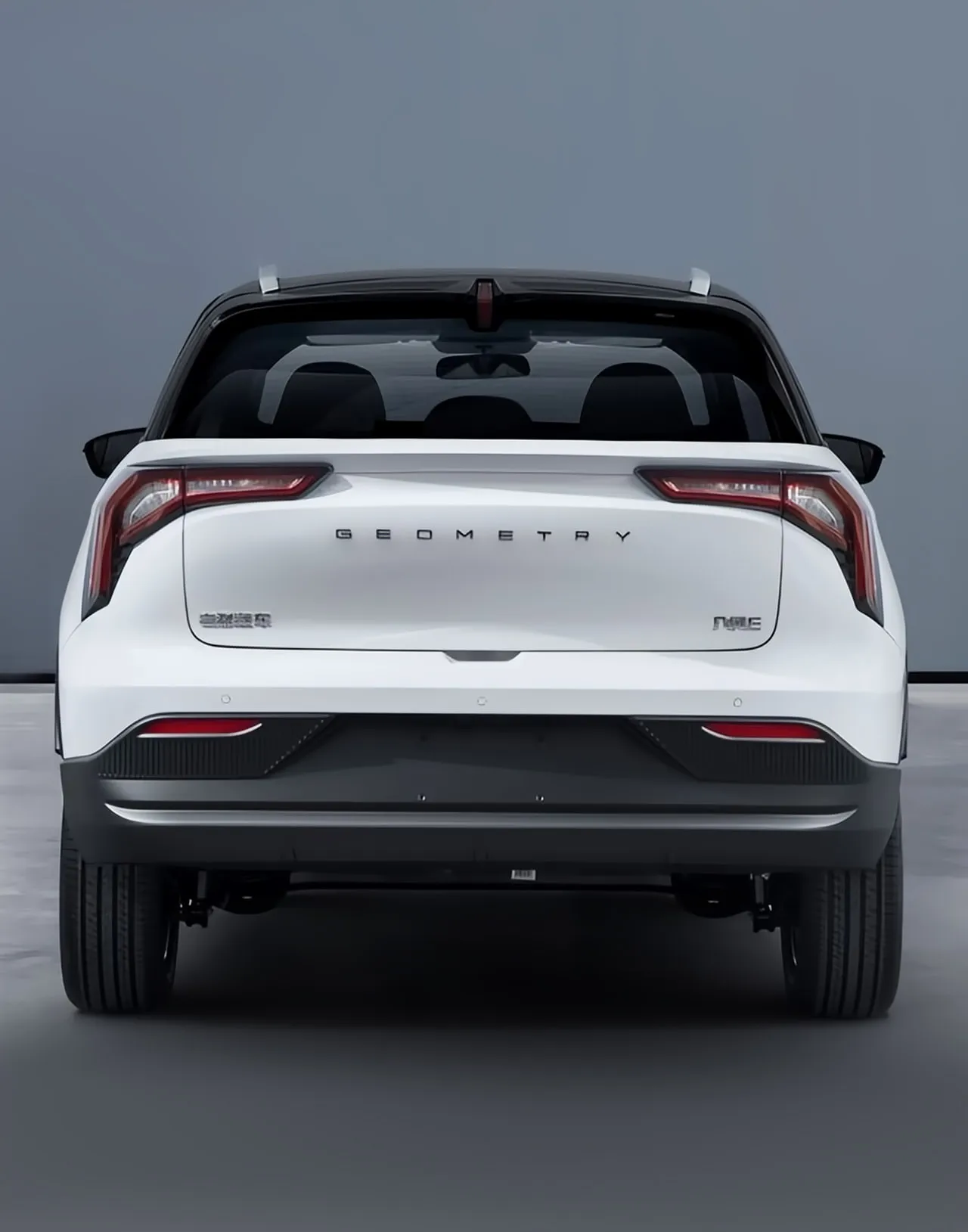 GEELY Geometry E Firefly — vedere din spate — ECOMOTION în Chișinău