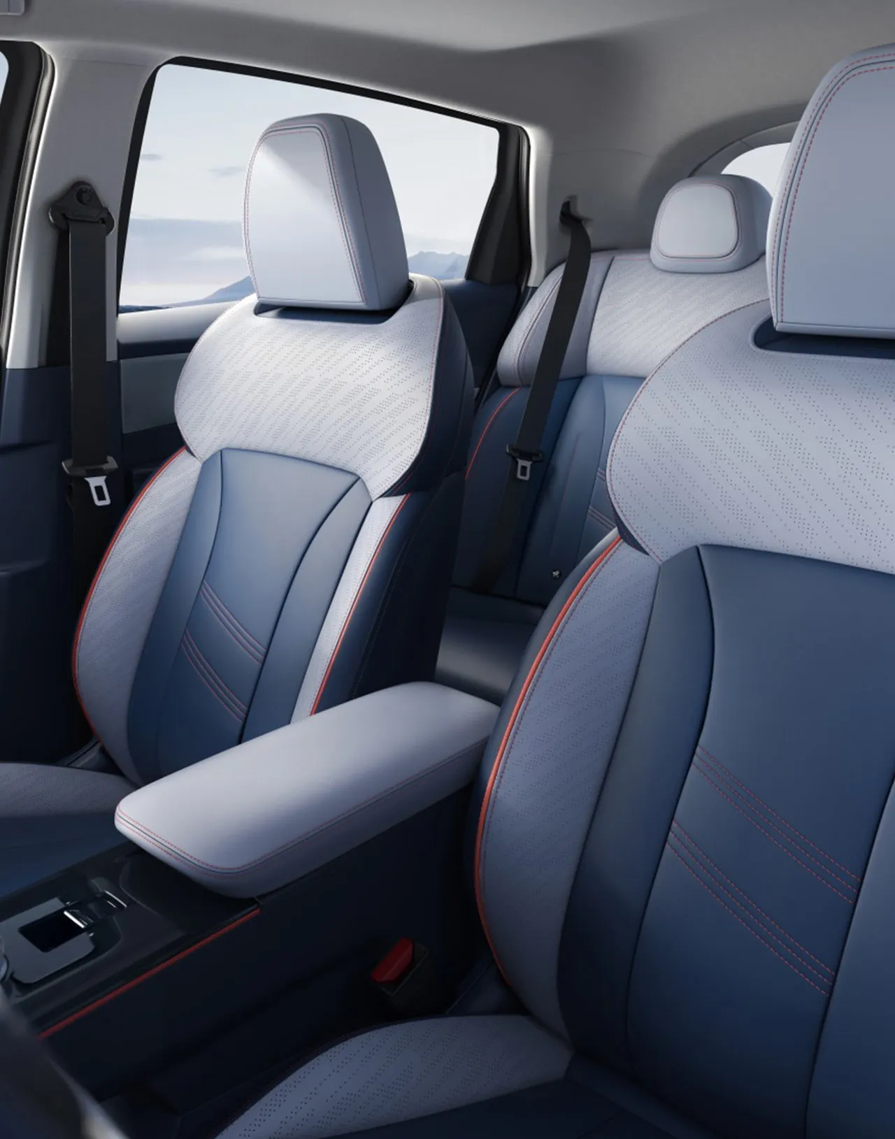 GEELY Geometry E Firefly — interior — ECOMOTION în Chișinău