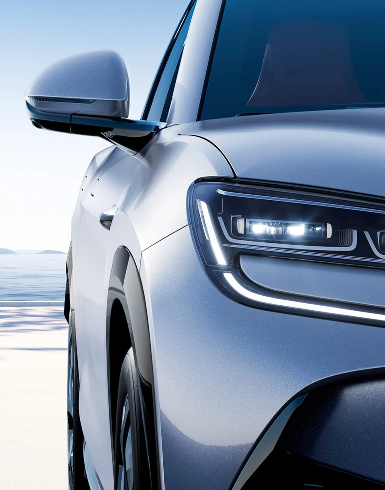 BYD Sea Lion 07 550 Smart 4WD — detaliu far — ECOMOTION în Chișinău
