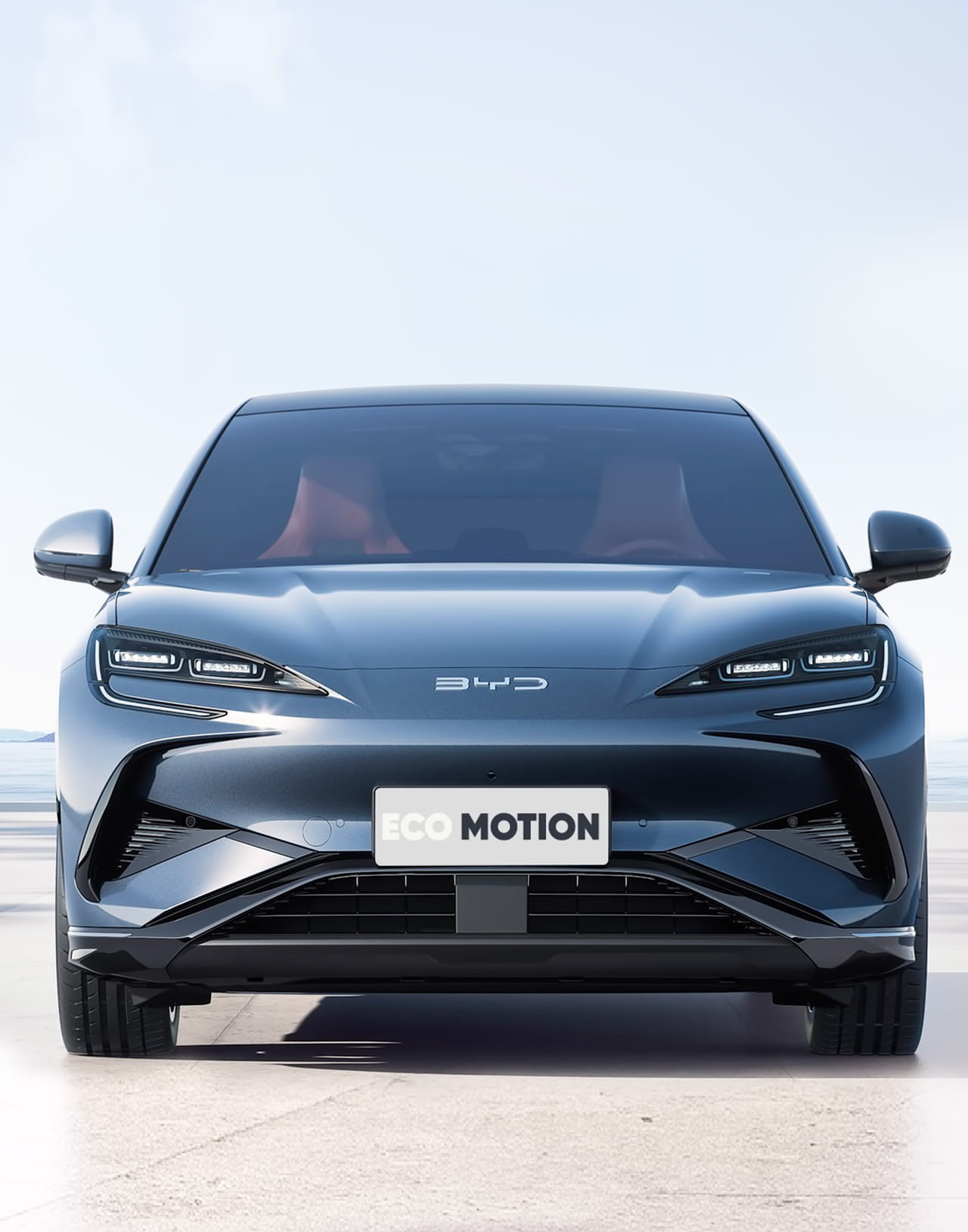 Вид спереди BYD Sea Lion 07EV