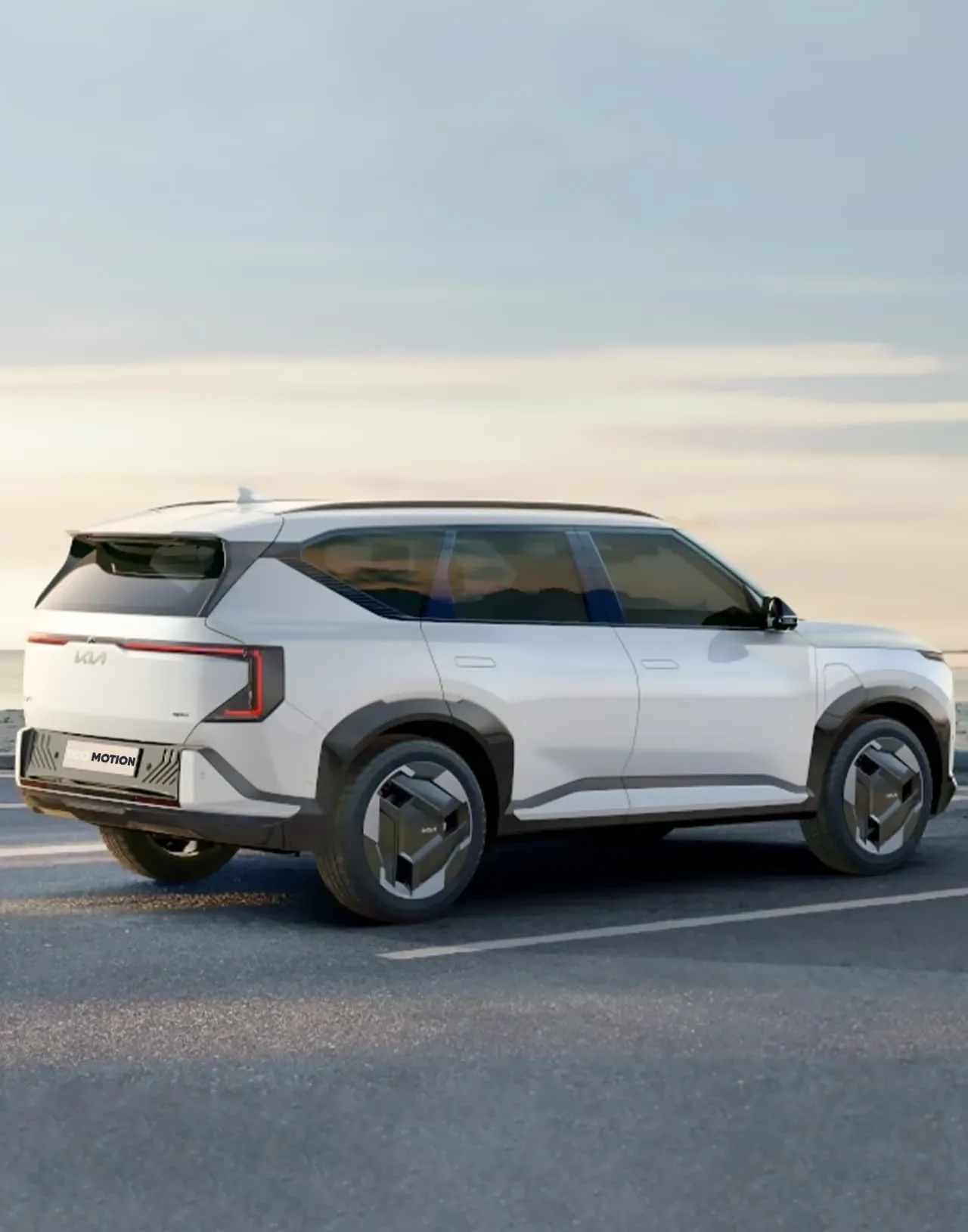KIA EV5 530 Light — vedere din spate — ECOMOTION în Chișinău