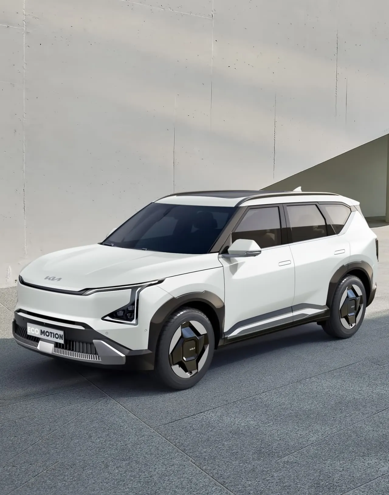 KIA EV5 530 Light — detaliu far — ECOMOTION în Chișinău