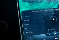 Mercedes EQE SUV — панель приборов и центральная консоль — ECOMOTION в Кишинёве