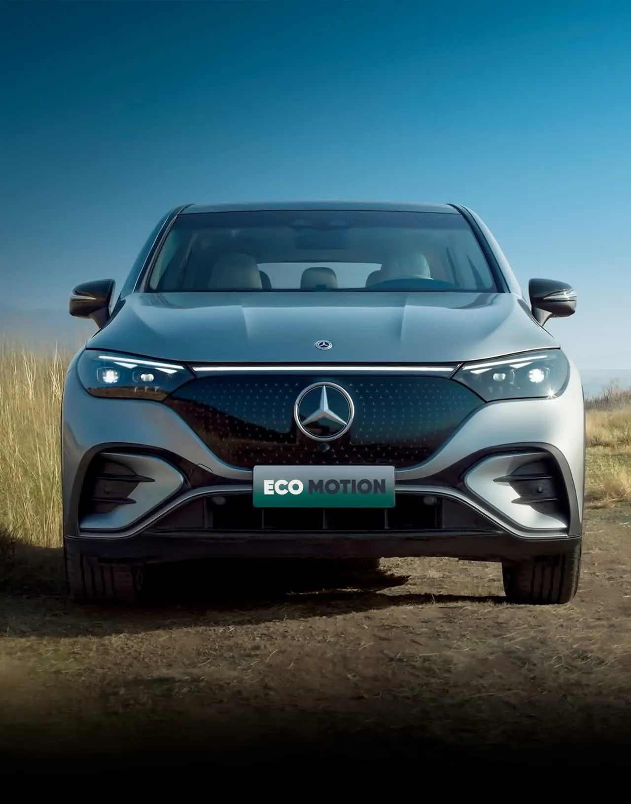 Mercedes EQE SUV — vedere din față — ECOMOTION în Chișinău