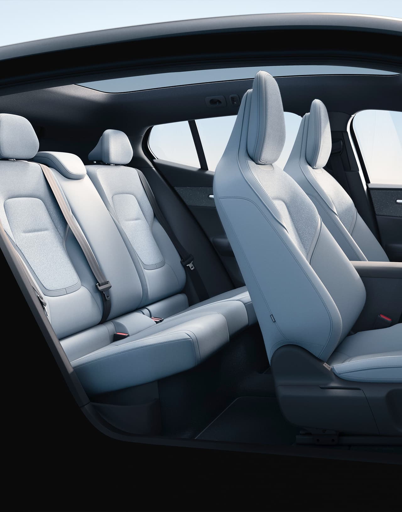 VOLVO EX30 2WD Long Range Ultra Edition — комфортные сидения в современном интерьере. Эргономика и стиль для максимального удобства. Отличный выбор для водителей в Молдове.