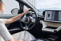 BYD Dolphin (2025) — панель приборов и центральная консоль — ECOMOTION Молдова