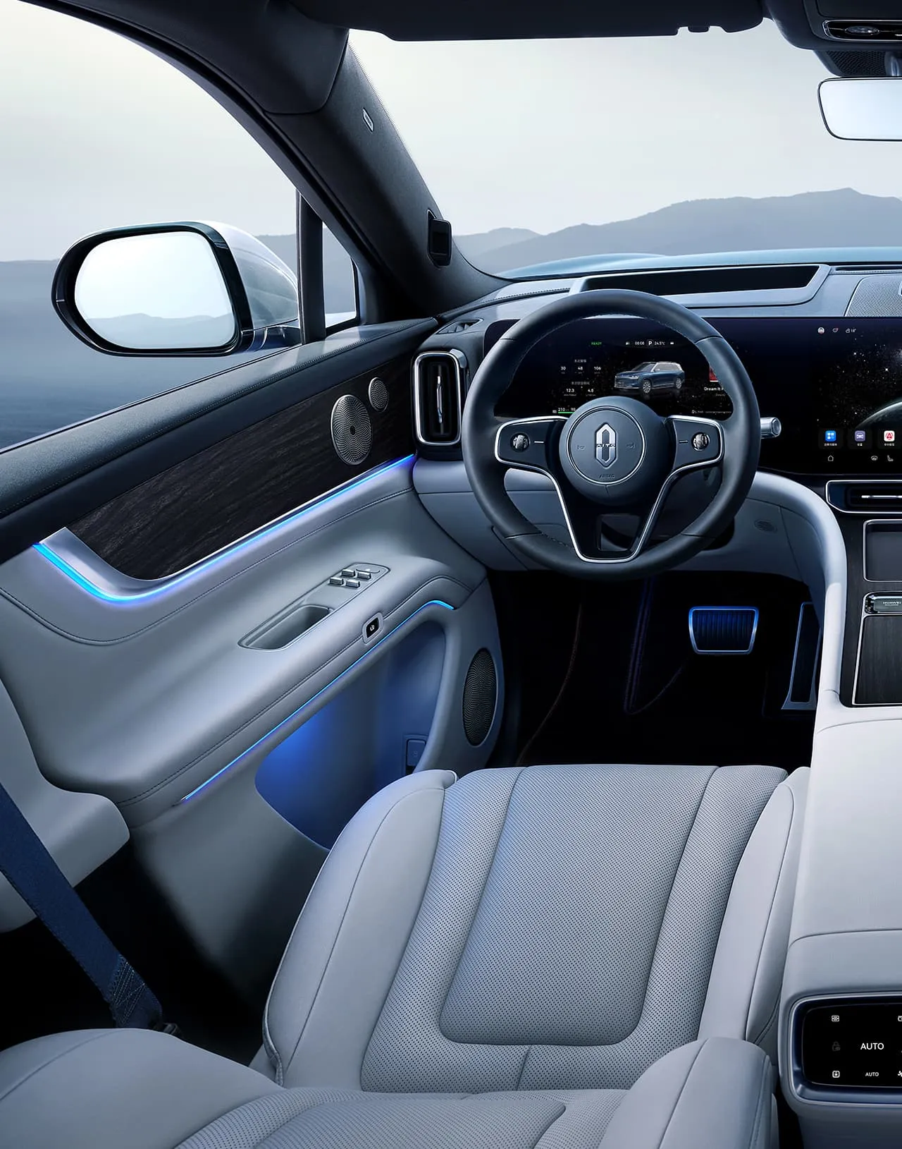 HUAWEI AITO M9 PHEV — vedere din față — ECOMOTION Moldova