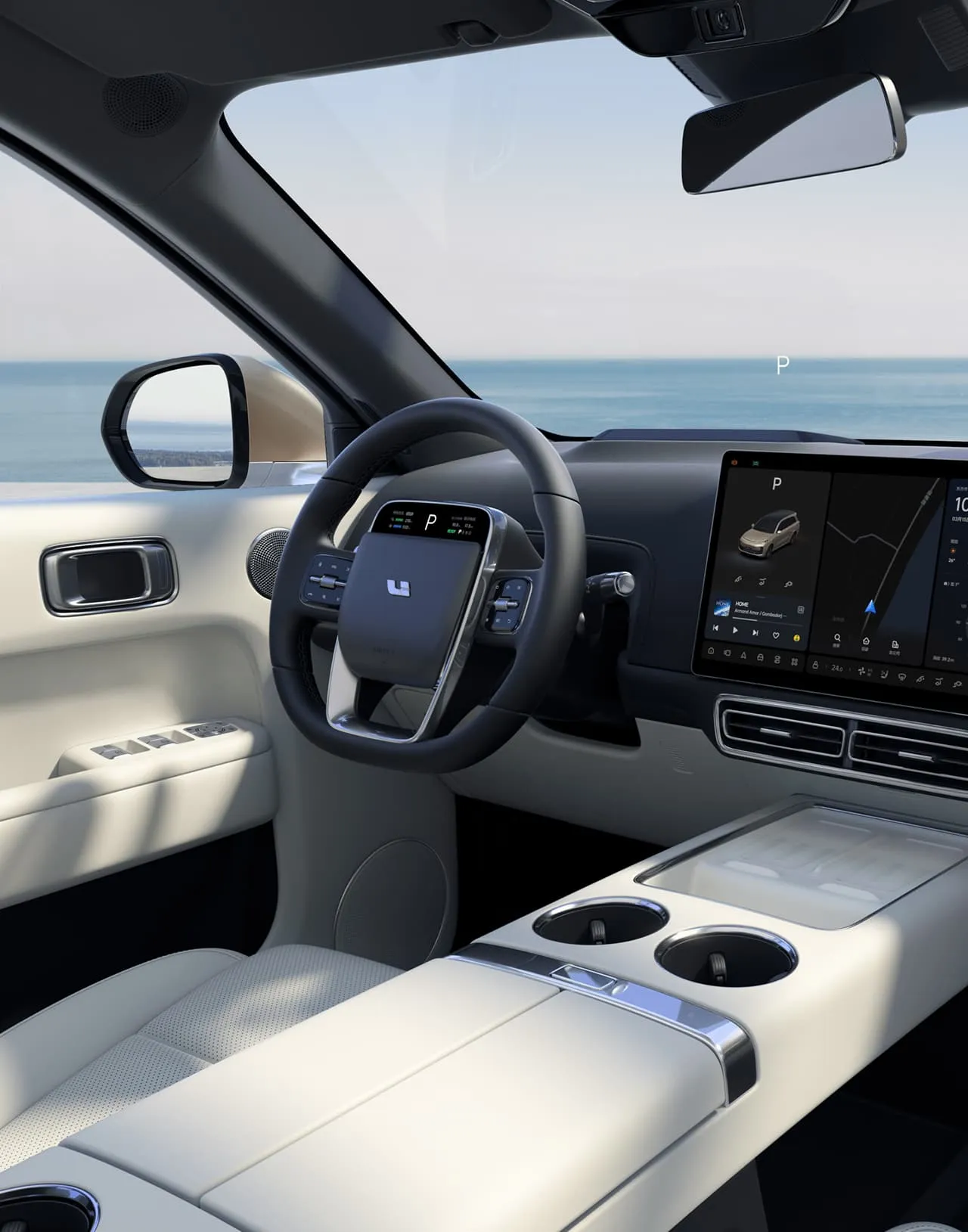 LIXIANG Li 9 Pro 4WD — bord și consolă centrală — ECOMOTION Moldova