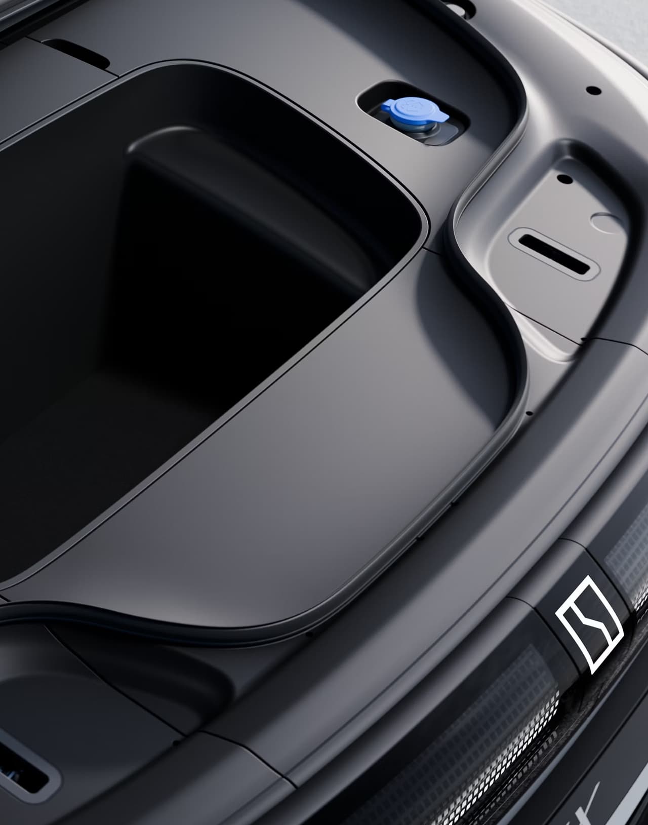 ZEEKR 7X 100KWH Long Range AWD - вид на внутреннюю часть багажника электромобиля в Молдове