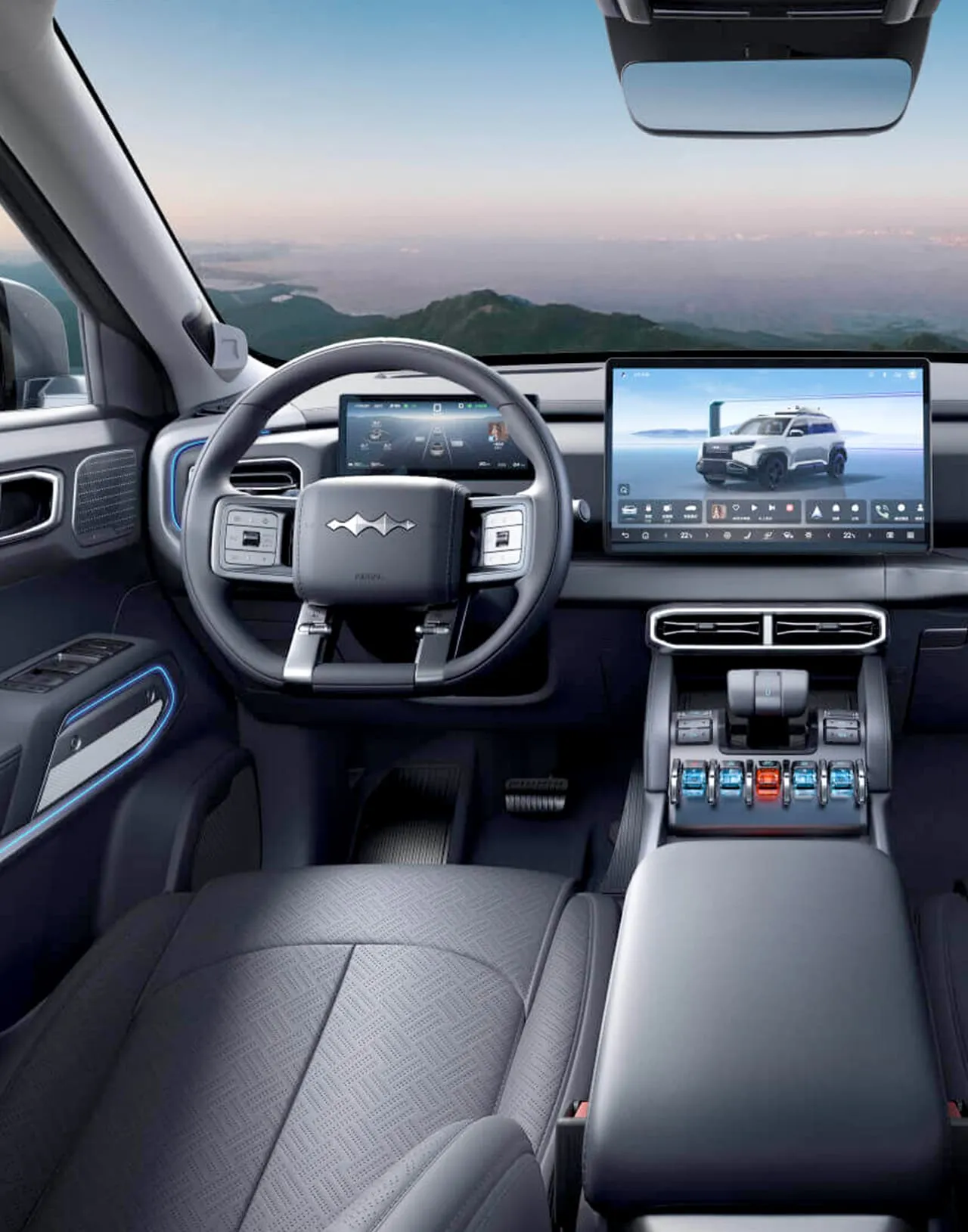 BYD Leopard Titanium 3 (2025) — interior — ECOMOTION Moldova