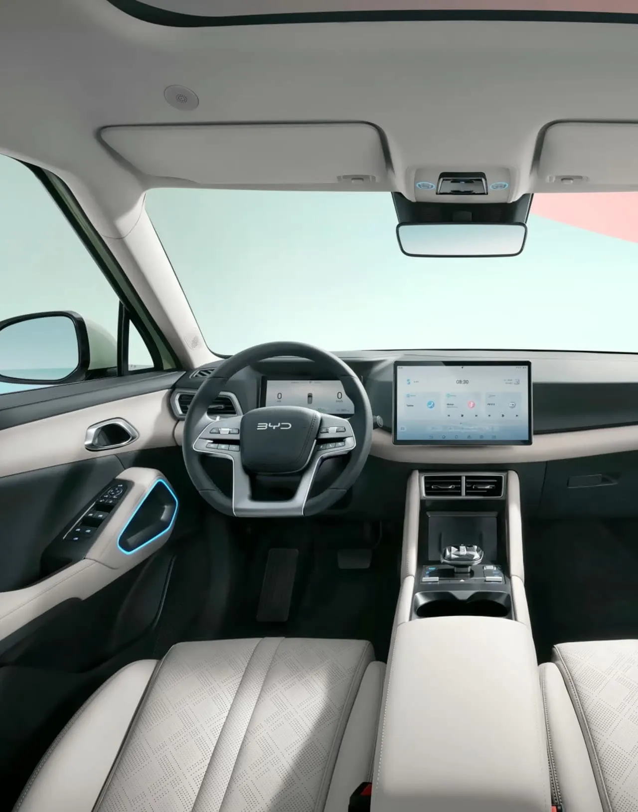 BYD YUAN UP 2025 — interior — ECOMOTION Moldova