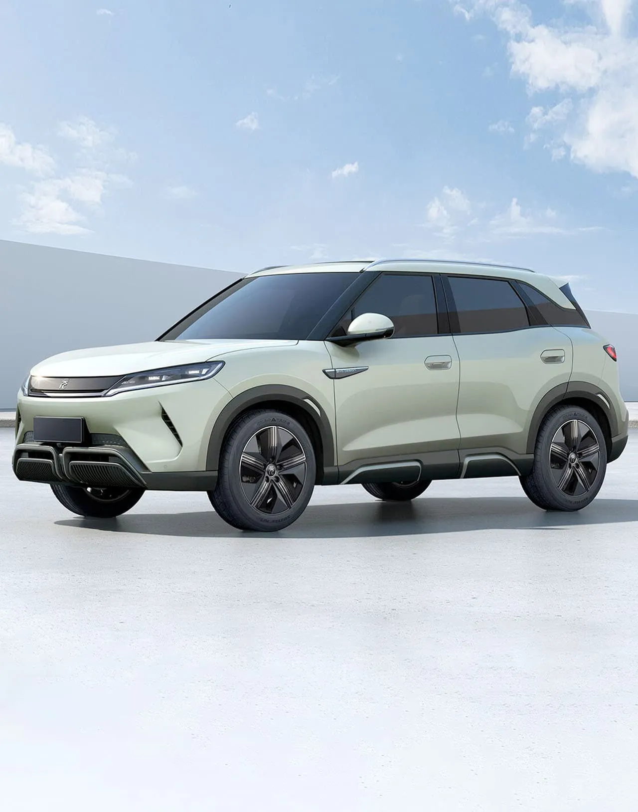 BYD YUAN UP 2025 — vedere laterală — ECOMOTION Moldova