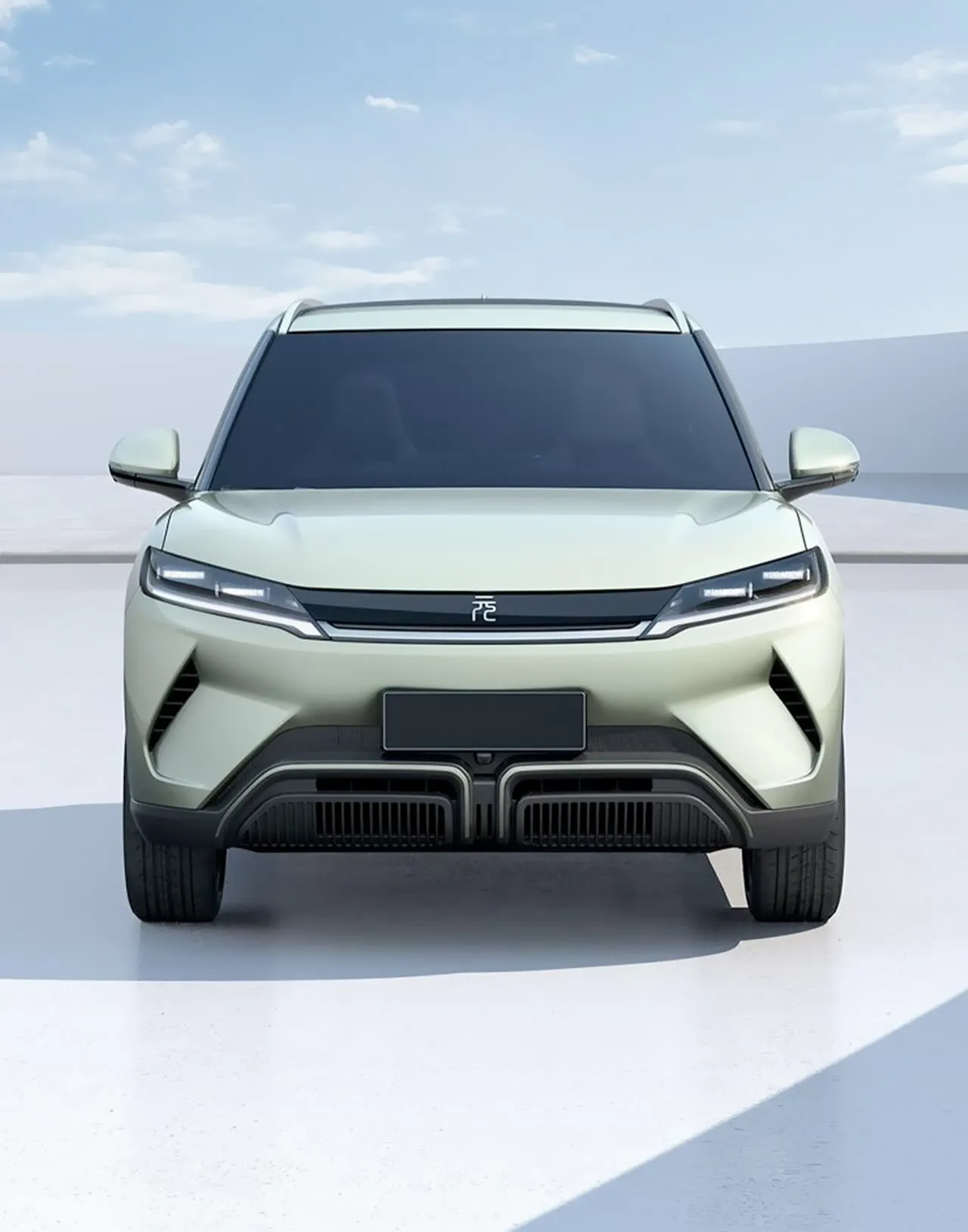 BYD YUAN UP 2025 — vedere laterală — ECOMOTION Moldova
