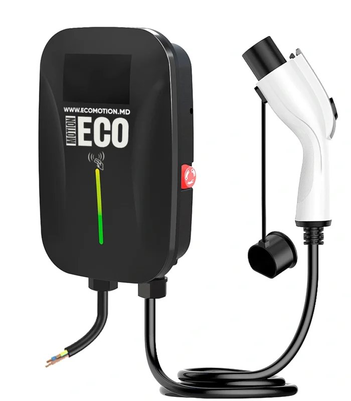 Зарядная станция EV 7кВт 32А с экраном + RFID (без App) | Кишинёв, доставка бесплатно Молдова